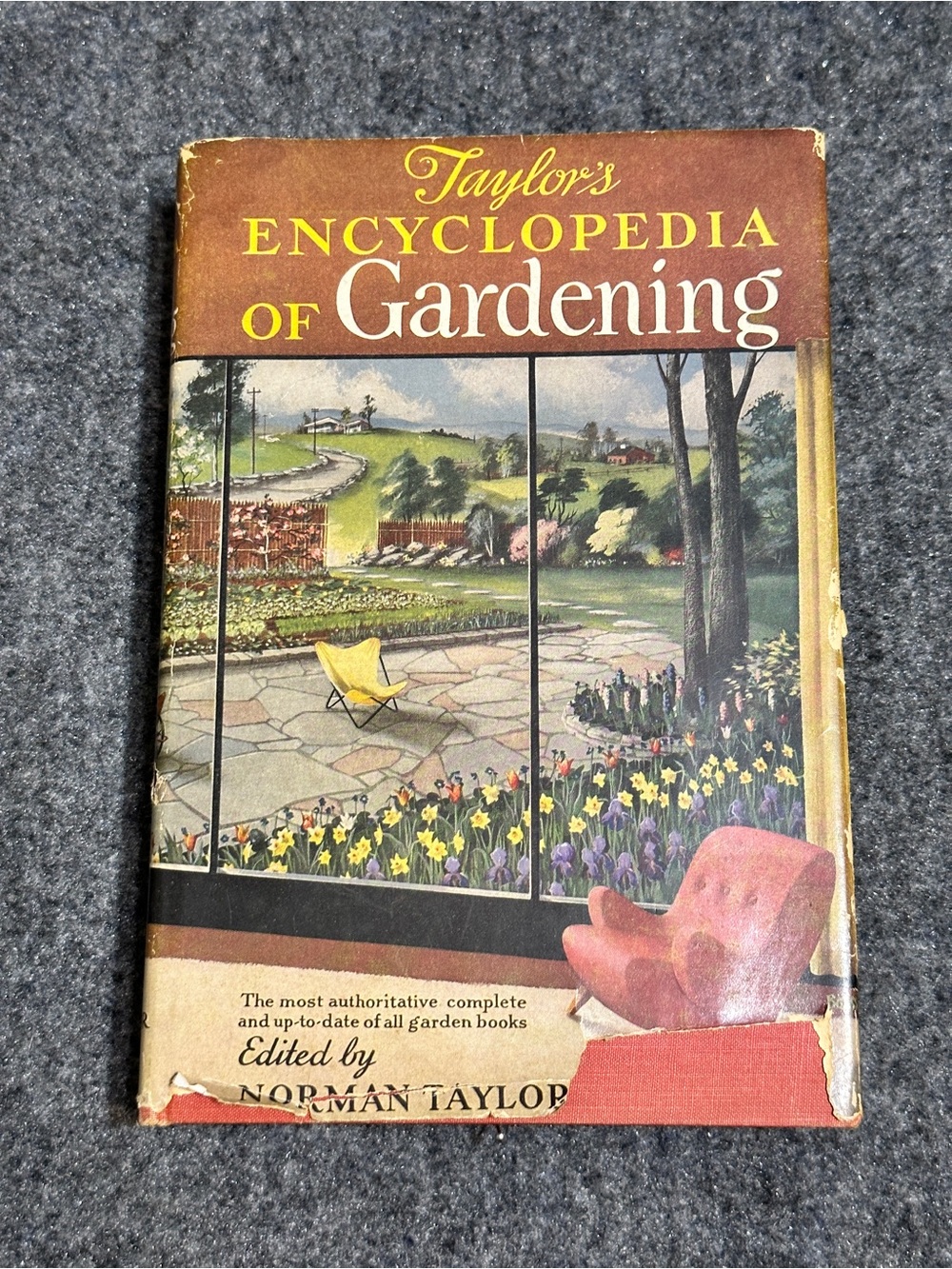 Vintage copy of Encyclopedia of Gardening